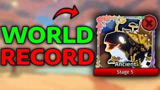 I Broke a WORLD RECORD in Creatures of Sonaria!