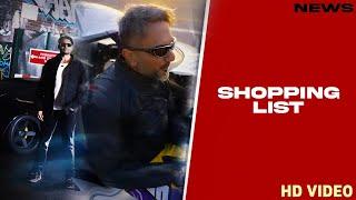 Shopping List Song - Honey Singh | Punjabi | New Song | Honey Singh New Song 2025 |