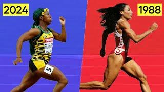 Which Female Sprinter has the Best Technique Ever?