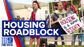 Federal government’s social housing plan hits roadblock | 9 News Australia