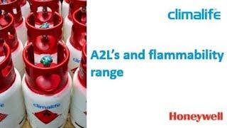 A2L's and Flammability Range