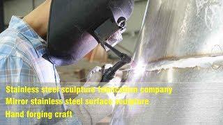 stainless steel sculpture fabrication Hua Metal