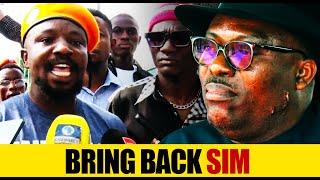 Rivers State Protesters DEMAND Fubara's Return Now As Protest Gathers Momentum