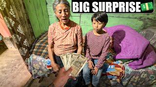 Big Surprise For Young Girl & Her Grandma 