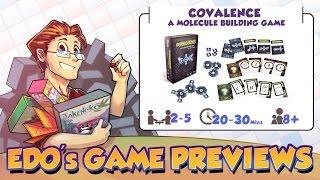 Edo's Covalence: A Molecule Building Game Review (KS Preview)