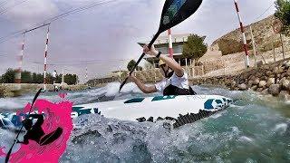 Sweep upstream ⎜ My kayak technique
