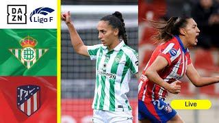 Real Betis Sevilla vs. Atlético de Madrid | Liga F 2024-25 Matchday 14 Full Match