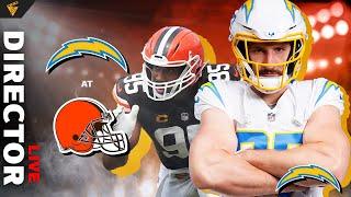 Chargers at Browns: Watch Party Week 9 (2024) | Director LIVE