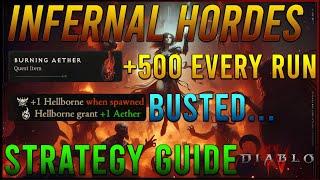 Diablo 4 Season 5 - Infernal Hordes Guide - +500 AETHER EVERY RUN OR YOUR MONEY BACK - Pt. 1