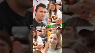 CHARLIE KIRK WRECKS Liberal Who Calls MAGA A CULT RELIGION! TOTAL MELTDOWN! #shorts #short