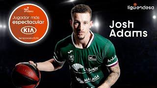 JOSH ADAMS, jugador más Espectacular KIA de la Liga Endesa