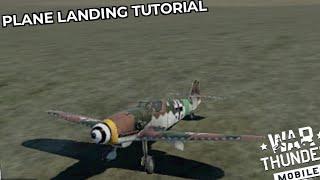 How To Land a Plane in War Thunder Mobile