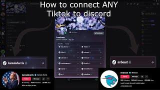 How to get ANY Tiktok Connection on Discord *2024 Method*