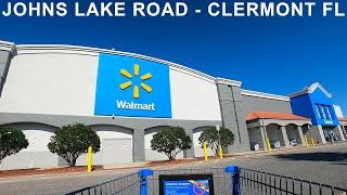 Shopping at Walmart Supercenter in Clermont, Florida - Store 2695