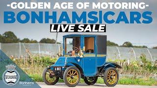 Bonhams|Cars The Golden Age of Motoring Sale | Live stream