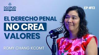 Romy Chang: "No podría decirle al juez que mi cliente es inocente sabiendo que no lo es."