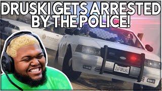 Druski Gets ARRESTED by the Police! | GTA RP | Grizzly Gang Whitelist