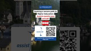 Seeking a secure path in Higher Education  Austria awaits your arrival!