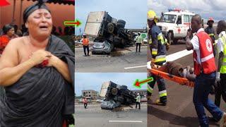 "Sad News Hits Ghana: Ahead of The Elections 4 Person on Way to Pokuase Involved In Ghastly Accident