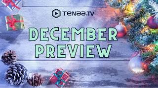 December Line-Up Preview | TenaaTV  | PROMO