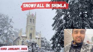 Heavy snowfall in shimla ️ || Another Solo trip || 2022 || shimla || snowfall || #shimla #snowfall