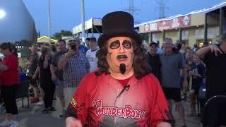 Rich Koz as Svengoolie accepts his Rondo as Favorite Horror Host