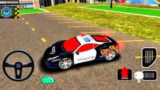 Police Car Chase Cop - Ferarri Police Car Driving Missions on City - Car Game Android Gameplay #11