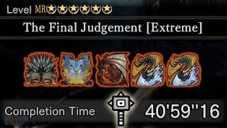 [MHW:I] The Final Judgement [Extreme] Every Other Day Until Wilds #140 (Hammer Only)