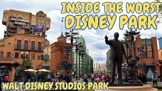 The "WORST" Disney Theme Park in the World! Walt Disney Studios Park Paris Tour Before Reimagining!