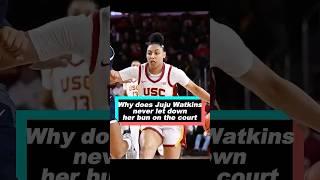 Why does Juju Watkins never let down her bun on the court? There’s actually a little magic behind it