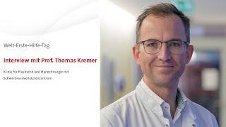 Welt-Erste-Hilfe-Tag 2024: Interview mit Prof. Thomas Kremer