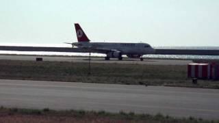 Turkish Airlines Airbus A319 - 132 Landing in Genova Int'l Airport ( GOA - LIMJ ) From Istanbul