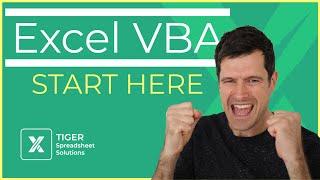 Before You Start Excel VBA, WATCH THIS!