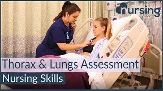 Assessing the Thorax and Lungs- Nursing Skills