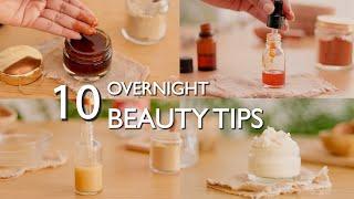 10 overnight beauty hacks - Wakeup to better skin and hair