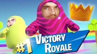 I Was There For Pewdiepie's First Win in Fall Guys #2