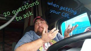 20 questions to ask the recruiter when getting your start in trucking