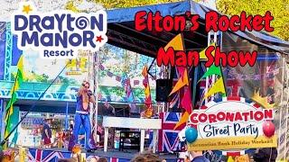 Elton's Rocket Man Show Coronation Street Party 2023 at Drayton Manor Resort