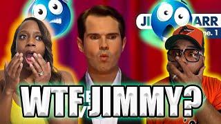 Jimmy Carr- Riskiest Jokes Pt 1- HUH? WHAT?- BLACK COUPLE REACTS