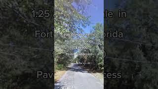 1.25 acres for sale  in Fort McCoy, Florida for $39,900. Paved road access. #realestate #fy #florida