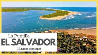 EL SALVADOR LA PUNTILLA BEACH Drone 4K