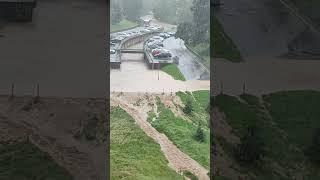 Poplava nastala zbog jakih oborina na Starčevici, Banjaluka