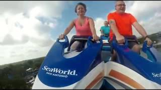 Wave Breaker at SeaWorld San Antonio On-Ride POV