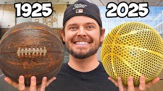 Testing 100 Years of Basketball Products!