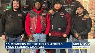 16 members of Fayetteville Hells Angels accused of involvement with organized crime