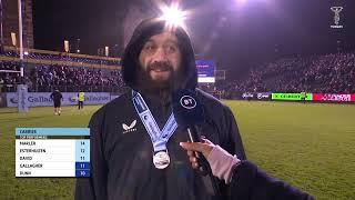 Joe Marler gives hilarious post match interview after being named Player of the Match at Bath