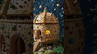  Intergalactic Pumpkin House | A Cozy Sci-Fi Fantasy Home in Space 