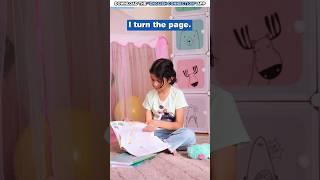 Adi Packs Her School Bag!  Study-related Vocabulary | English Connection #shorts