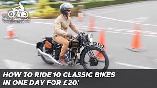 Try a classic bike day at the National Motorcycle Museum