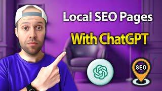 How to Create Local SEO Service Pages With ChatGPT (Rank 1 on Google)